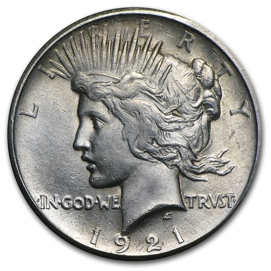1921 Peace Dollar BU (High Relief) 1921 Peace Dollar BU (High Relief)